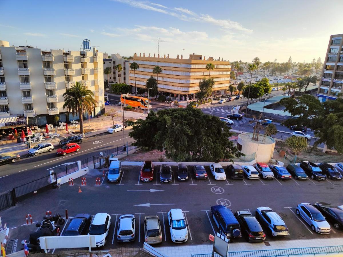 Residencial Los Molinos Con Piscina, Tv Internacional Y Wifi Playa del Inglés Exteriör bild