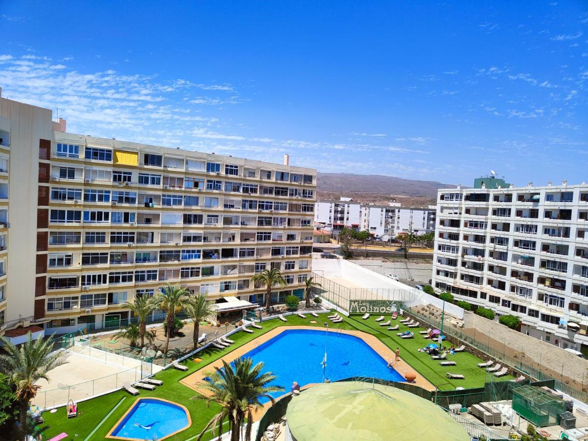 Residencial Los Molinos Con Piscina, Tv Internacional Y Wifi Playa del Inglés Exteriör bild